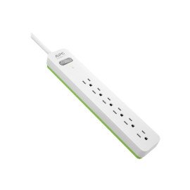 APC Essential Surgearrest PE66W -  6 Outlet Surge protector - AC 120 V