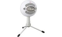 Blue Microphones Snowball ICE - Microphone - USB - Streaming, Podcasting, Vocal Recording, Compatible with iMac, Laptop, Desktop Computer - White