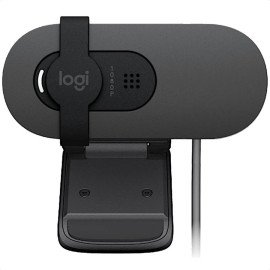 Logitech BRIO 105  Widescreen 1080p HD Video Calling, HD Light Correction, Noise-Reducing Mic  – Web camera