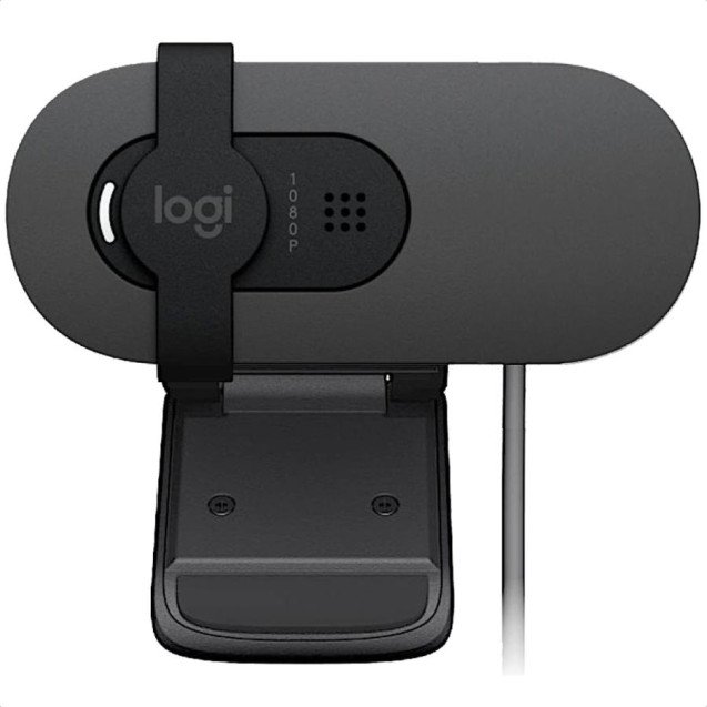 Logitech BRIO 105  Widescreen 1080p HD Video Calling, HD Light Correction, Noise-Reducing Mic  – Web camera