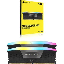 CORSAIR Vengeance 32GB (2 x 16GB) 288-Pin PC RAM DDR5 6400 Desktop Memory RGB CL36