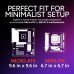 Cooler Master Elite 301 Lite Micro-ATX High Airflow PC Case, Tempered Glass, 120mm PWM Fan