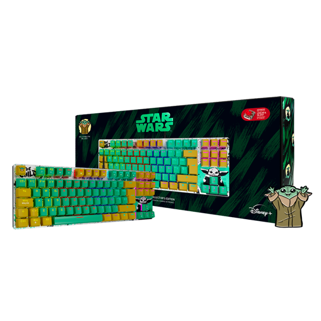 Primus Gaming BALLISTA81T Mechanical Keyboard TKL Star Wars GROGU™ Limited Collector's Edition Gaming Keyboard