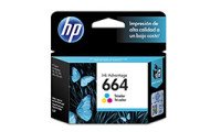 HP 664 Ink Cartridge - Tricolor