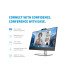 HP E27m G4 QHD (2560 x 1440) USB-C Conferencing Monitor