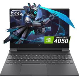 HP Victus 15.6 inch FHD 144Hz Gaming Laptop Intel Core i5-13420H NVIDIA GeForce RTX 4050 6GB - 16GB DDR4 512GB 