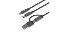 Xtech - USB cable - USB Type A or C 5 in1 multi-function charging cable