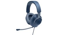 JBL Quantum 100 - Wired Over-Ear Gaming Headphones - Blue
