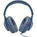 JBL Quantum 100 - Wired Over-Ear Gaming Headphones - Blue