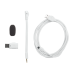 JBL Quantum 360P Wireless Gaming Headset for PS5, PS4, PC, and Nintendo Switch - White