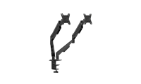 Klip Xtreme - Desktop top dual monitor mounting kit mounting arm
