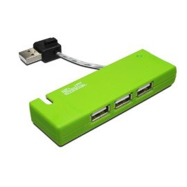 Klip Xtreme - 4 ports USB 2.0- USB Hub - Green