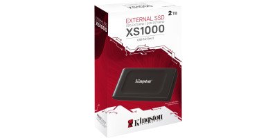 Kingston XS1000 2TB SSD Pocket-Sized USB...