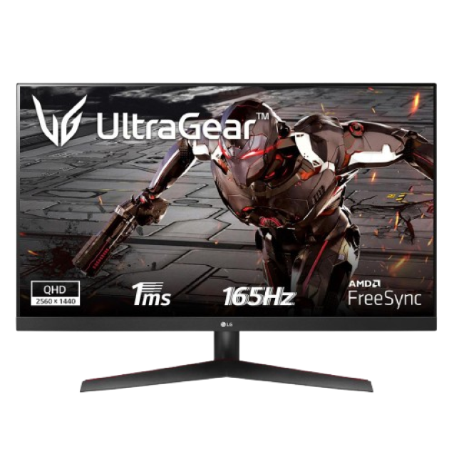 LG UltraGear 32" 2560 x 1440 QHD 165Hz HDR10 Gaming Monitor with AMD FreeSync™ Premium