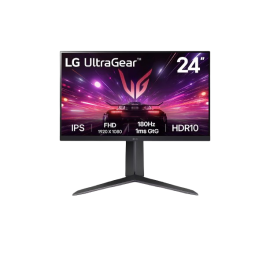 LG UltraGear 24” 1920x1080p Full HD IPS Gaming Monitor 180Hz 1ms (GtG), HDR10