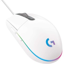 Logitech G203 LIGHTSYNC 6 Buttons Gaming Mouse - White