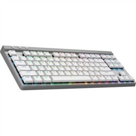 Logitech G G515 TKL Wired Mechanical Gaming Keyboard - White