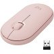 Logitech Pebble M350 Wireless Mouse with Bluetooth or USB - Rose