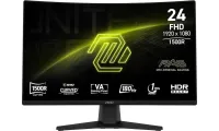 MSI MAG 242C 24 inch FHD 1920x1080 Curved VA 180Hz 1ms Gaming Monitor with FreeSync and HDR Ready HDMI, DisplayPort