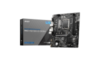 MSI PRO H610M-G DDR4 DDR4 Motherboard mATX, 12th Gen Intel Core, LGA 1700 Socket, DDR4, PCIe 4, 2.5G LAN, M.2 Slots, USB 3.2