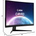 MSI G27C4X 27 inch 1920 x 1080 (FHD), 1ms, 250Hz, Curved Gaming Monitor