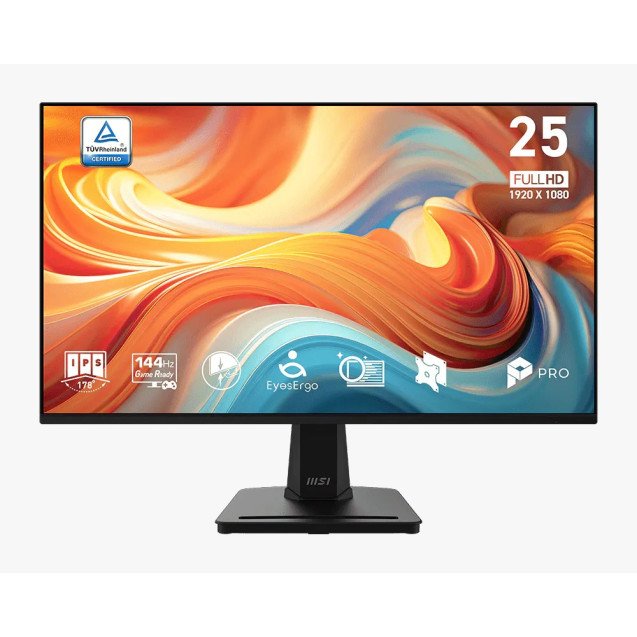 MSI PRO MP251 E14L 24.5 inch IPS FHD 1920x1080 144Hz 1ms FreeSync Monitor