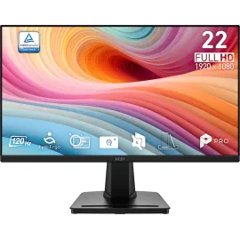 MSI PRO MP225 E12VL 22 inch 1920x1080p IPS 120Hz 1ms Monitor