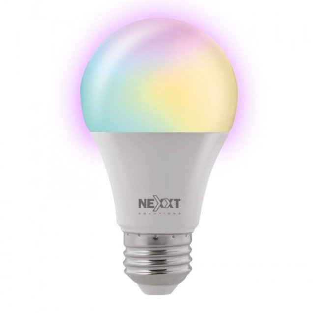 Nexxt Home Smart Wi-Fi LED 110V - A19 Multicolor, Single Pack