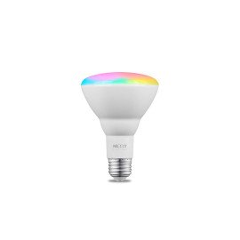 Nexxt Home Smart Wi-Fi LED 110V - BR30 Multicolor, Single Pack Bulb