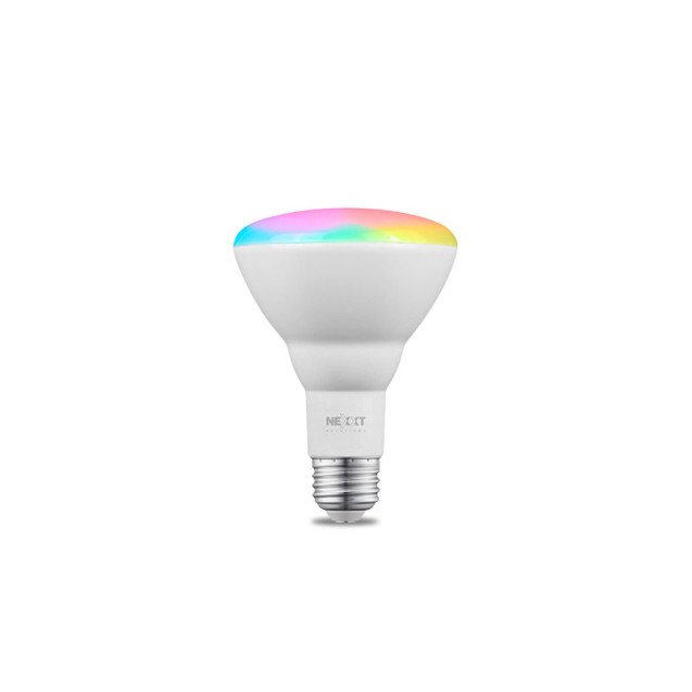 Nexxt Home Smart Wi-Fi LED 110V - BR30 Multicolor, Single Pack Bulb