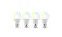 Nexxt Home Smart Wi-Fi LED 110V - A19 Tunable White, 4 Pack