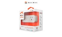 Nexxt Solutions NHP-D610 Smart Wi-Fi Plug Surge protector 110V - Two Plugs with 2 USB charging ports