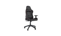 Primus Gaming THRÓNOS 200S Gaming Chair with Lumbar Support, Height Adjustable 360°-Swivel Seat and Headrest - Black and Red
