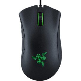 Razer DeathAdder Essential - Wired Gaming Mouse Optical Sensor, 6400 DPI, 5 Programmable Buttons, Ergonomic Form Factor Black
