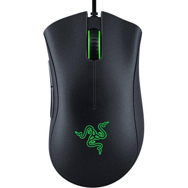 Razer DeathAdder Essential - Wired Gaming Mouse Optical Sensor, 6400 DPI, 5 Programmable Buttons, Ergonomic Form Factor Black
