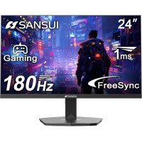 SANSUI 24 Inch 1920x1080p Gaming Monitor...