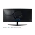 Samsung - 34” Odyssey G5 1000R Curved 1ms 165Hz QHD FreeSync Premium Gaming Monitor - Black