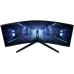 Samsung - 34” Odyssey G5 1000R Curved 1ms 165Hz QHD FreeSync Premium Gaming Monitor - Black