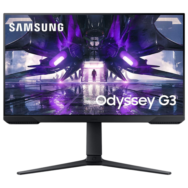 SAMSUNG Odyssey G3 24-Inch, 180hz ,1920x1080p G30D FHD 180Hz Gaming Monitor