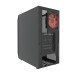 Xtech Deimos Gaming ATX Mid-tower Computer Case with full acrylic window