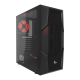 Xtech PHOBOS Gaming ATX Mid-tower Computer case with full tempered glass side window