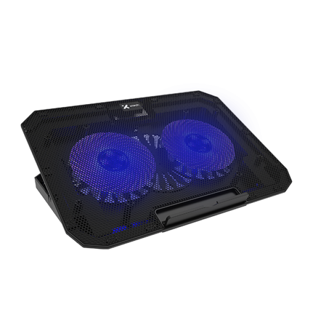 Xtech - Notebook stand - 15.6" black w blue LED XTA-156