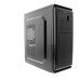 Xtech XTQ-209 Mid Tower All Black  ATX PC Computer Case with 600 Watt PSU