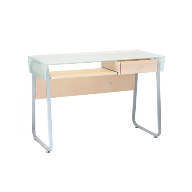 Xtech Computer Desk w Tempered Glass Top