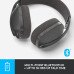 Logitech Zone Vibe 100 Lightweight Wireless Over Ear Headphones with Noise Canceling Microphone Advanced Multipoint Bluetooth Headset