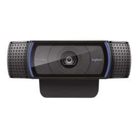 Logitech HD Pro Webcam C920, Widescreen Video Calling and Recording, 1080p Camera, Desktop or Laptop Webcam