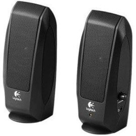 Logitech S120 Desktop Speaker System - Black