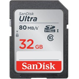 SanDisk Ultra - 32 GB Flash Memory Card (microSDXC to SD adapter included) 