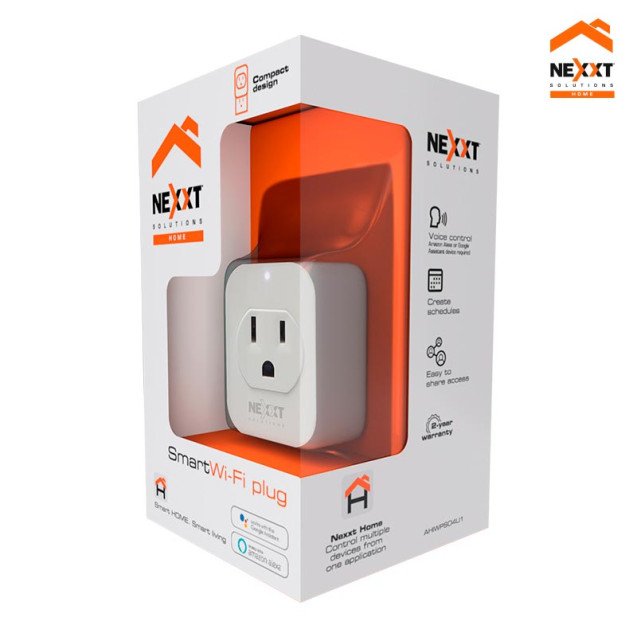 Nexxt Solutions Smart Wi-Fi Plug surge protector 110V