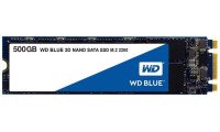 WD Blue 500 GB Internal PC SSD - SATA III 6 Gb/s, M.2 2280 WD Blue 500 GB Internal PC SSD - SATA III 6 Gb/s, M.2 2280